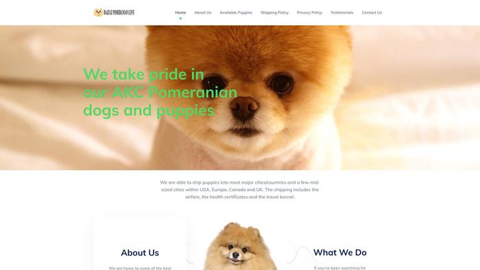 Dajulepomeranianlove.com - Pomeranian Puppy Scam Review