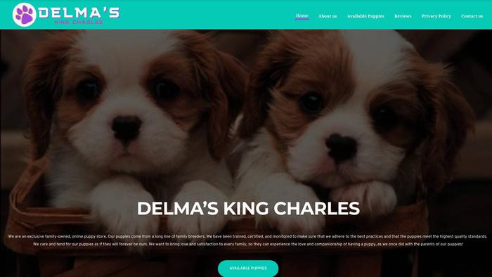 Delmaskingcharles.com - Cavalier King Charles Spaniel Puppy Scam Review