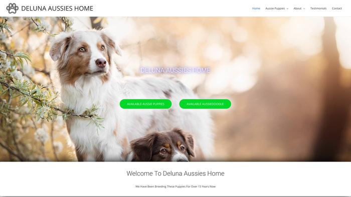 Delunasaussiepupshome.com - Australian Shepherd Puppy Scam Review