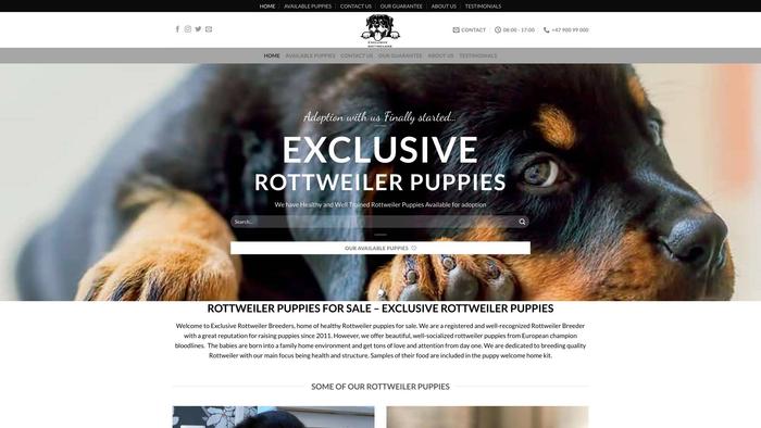 Exclusiverottweilers.com - Rottweiler Puppy Scam Review