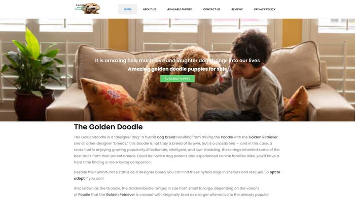 Familygoldendoodlehome.com - Golden Doodle Puppy Scam Review