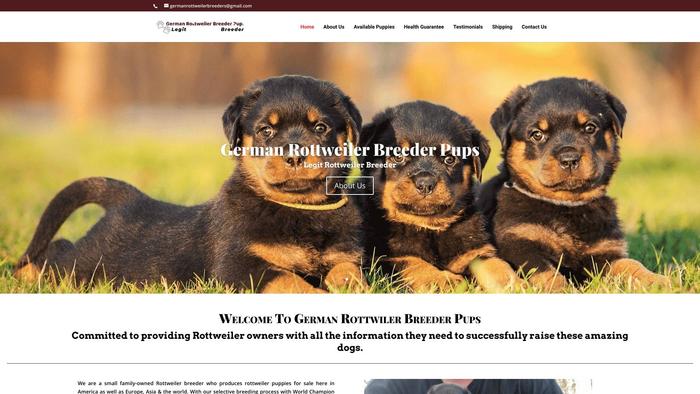 Germanrottweilerbreederpups.com - Germanshepherd Puppy Scam Review