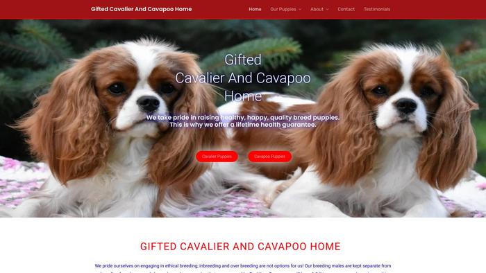 Giftedcavalierandcavapoohome.com - Cavalier King Charles Spaniel Puppy Scam Review