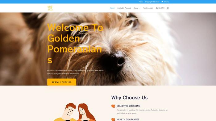 Goldenpomeranians.com - Pomeranian Puppy Scam Review