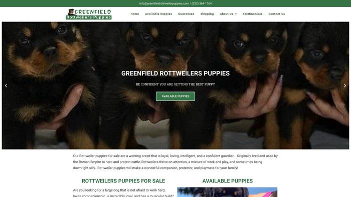 Greenfieldrottweilerpuppies.com - Rottweiler Puppy Scam Review