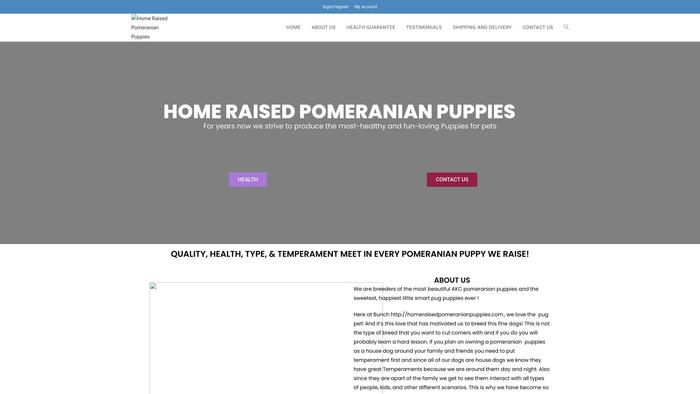 Homeraisedpomeranianpuppies.com - Pomeranian Puppy Scam Review