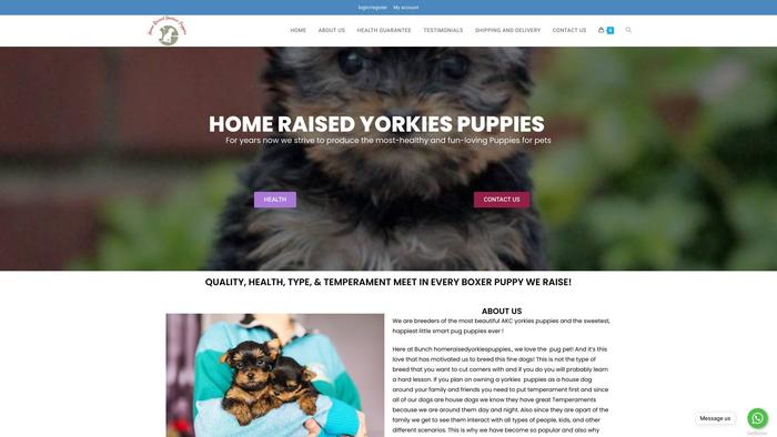 Homeraisedyorkiespuppies.com - Yorkshire Terrier Puppy Scam Review