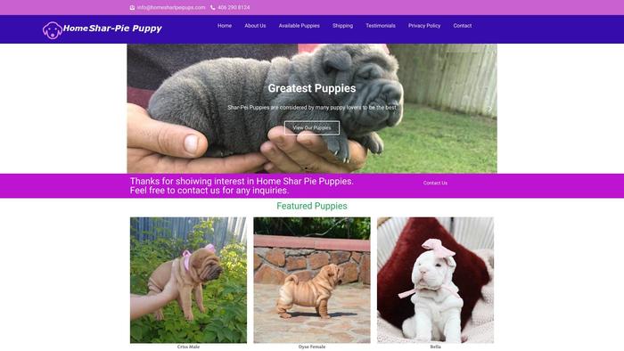 Homesharlpeipups.com - Sharpei Puppy Scam Review