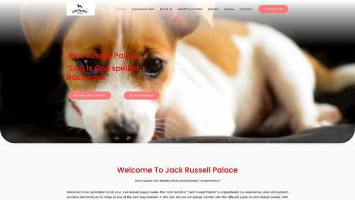 Jackrussellpalace.com - Jack Russell Terrier Puppy Scam Review