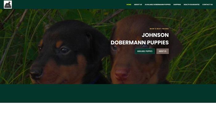 Johnsonsdobermanpuppiesforsale.com - Doberman Pinscher Puppy Scam Review