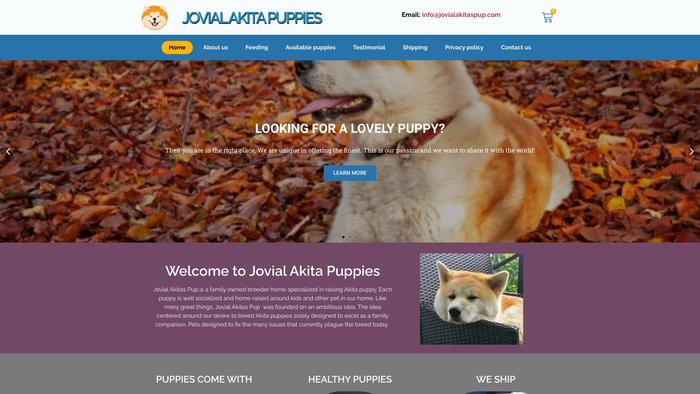 Jovialakitaspup.com - Akita Puppy Scam Review