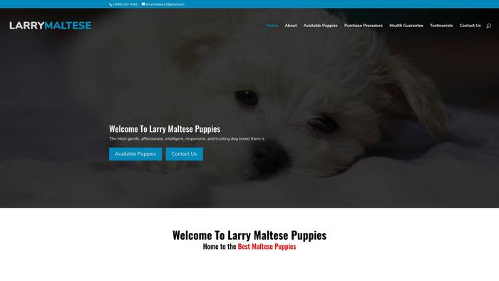 Larrymaltese.com - Maltese Puppy Scam Review