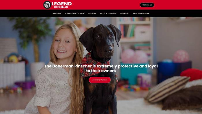 Legenddoberman.com - Doberman Pinscher Puppy Scam Review