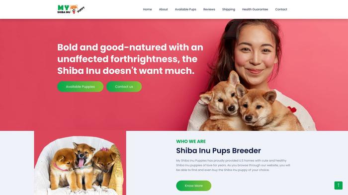 Myshibainupuppies.com - Shibhainu Puppy Scam Review