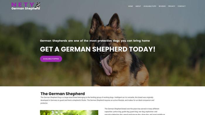 Netygermanshepherd.com - Germanshepherd Puppy Scam Review