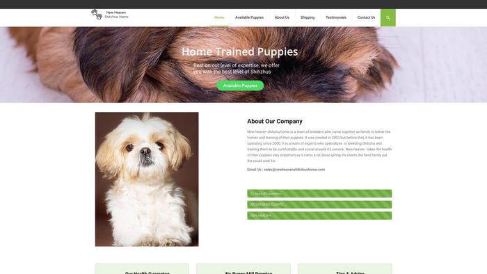 Newheavenshihzhushome.com - Shihtzu Puppy Scam Review