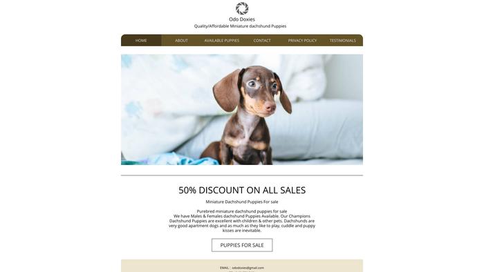 Ododoxies.com - Dachshund Puppy Scam Review