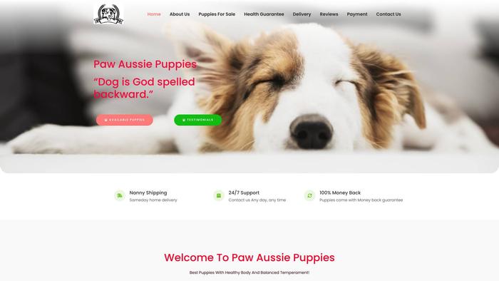 Pawaussiepuppies.com - Australian Shepherd Puppy Scam Review