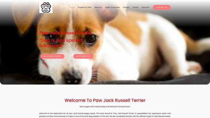 Pawjackrussellterrier.com - Jack Russell Terrier Puppy Scam Review