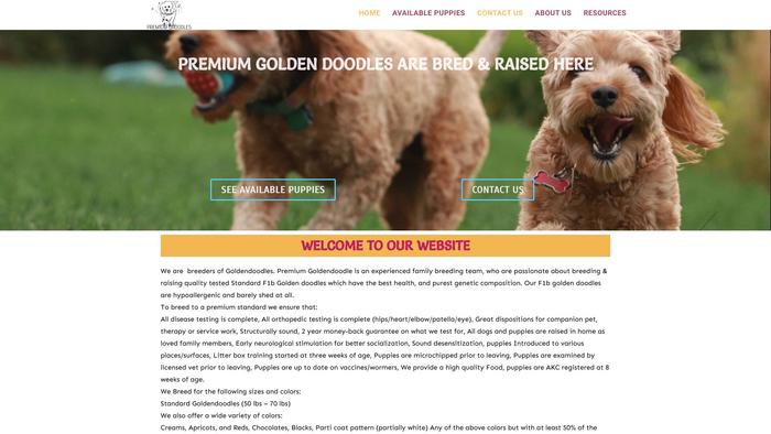 Premiumgroodles.com - Cavapoo Puppy Scam Review