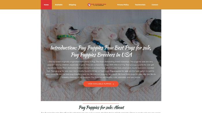 Pugpuppiespaws.com - Pug Puppy Scam Review