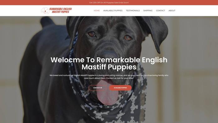 Remarkableenglishmastiffpuppies.com - Tibetan Mastiff Puppy Scam Review