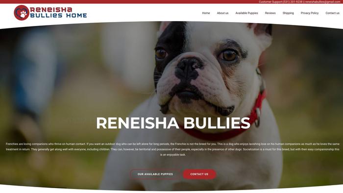 Reneishabullies.com - French Bulldog Puppy Scam Review