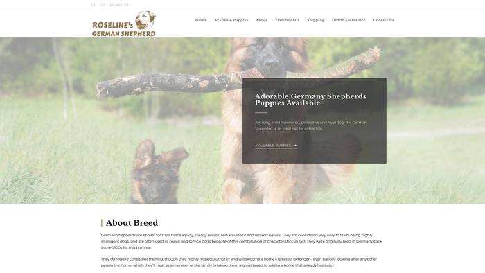 Roselinesgermanshepherd.com - Germanshepherd Puppy Scam Review