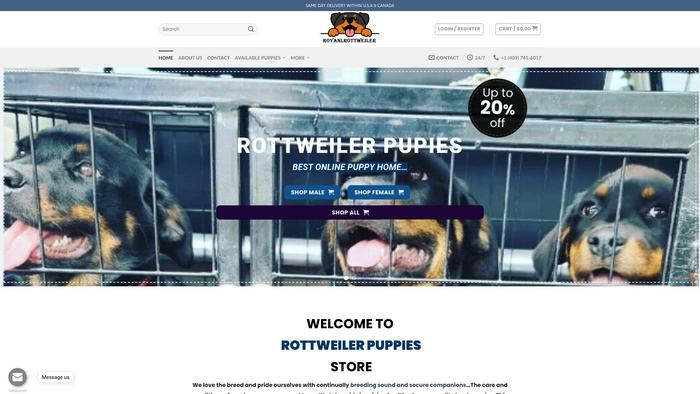 Rottweilerpuppies.store - Rottweiler Puppy Scam Review