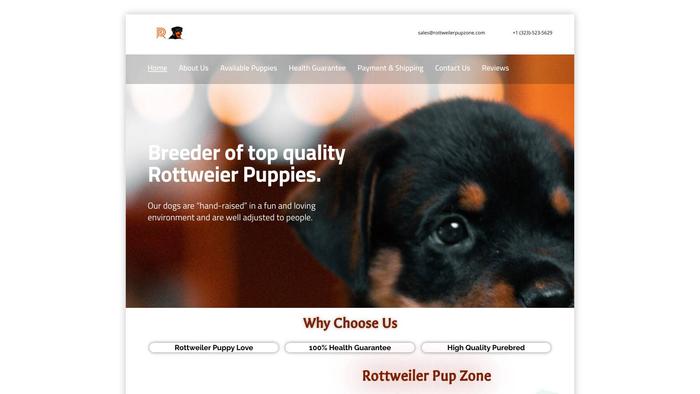 Rottweilerpupzone.com - Rottweiler Puppy Scam Review