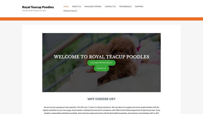 Royalteacuppoodles.net - Poodle Puppy Scam Review