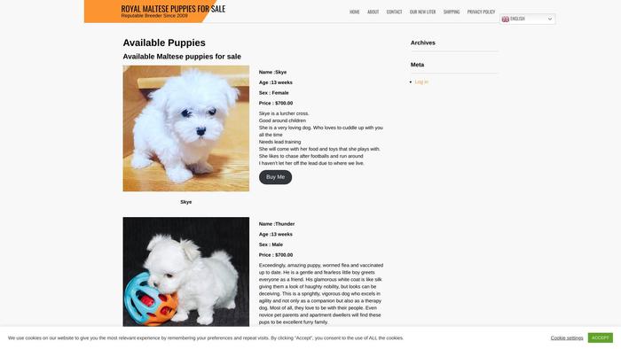 Royaltymaltesepuppies.com - Maltese Puppy Scam Review