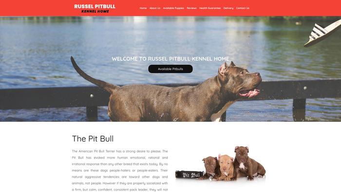 Russellpitbullkennelhome.com - Pit Bull Puppy Scam Review