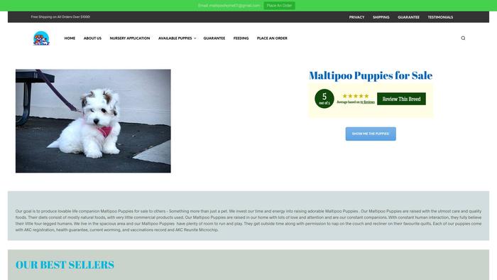 Shawnmaltipootoypoodle.com - Maltipoo Puppy Scam Review