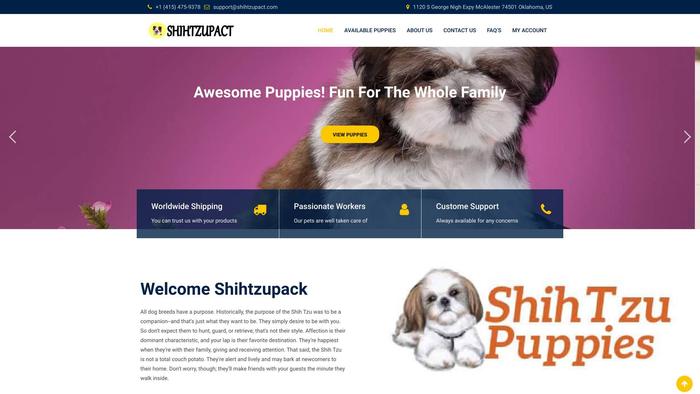 Shihtzupact.com - Shihtzu Puppy Scam Review