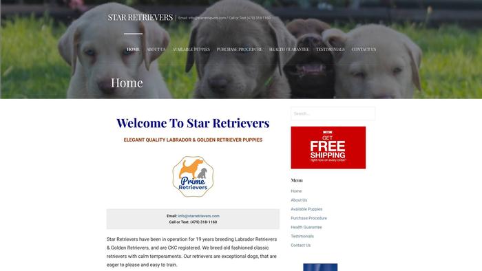 Starretrievers.com - Golden Retriever Puppy Scam Review