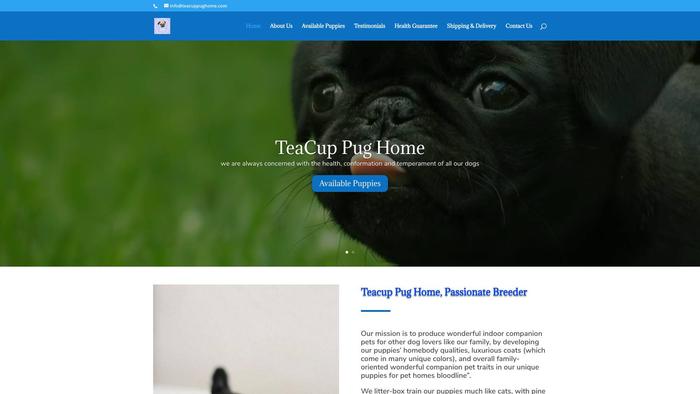 Teacuppughome.com - Pug Puppy Scam Review