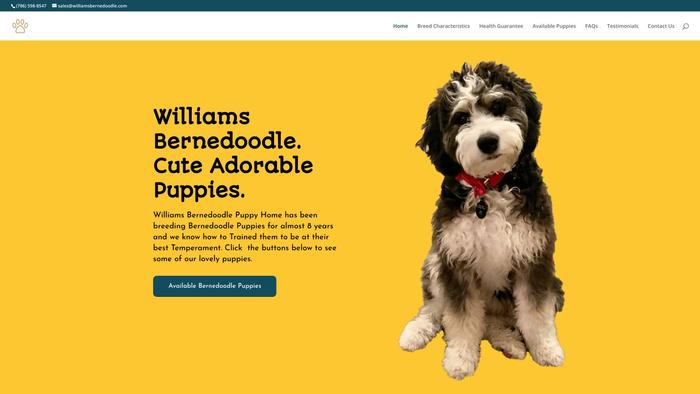 Williamsbernedoodle.com - Bernedoodle Puppy Scam Review