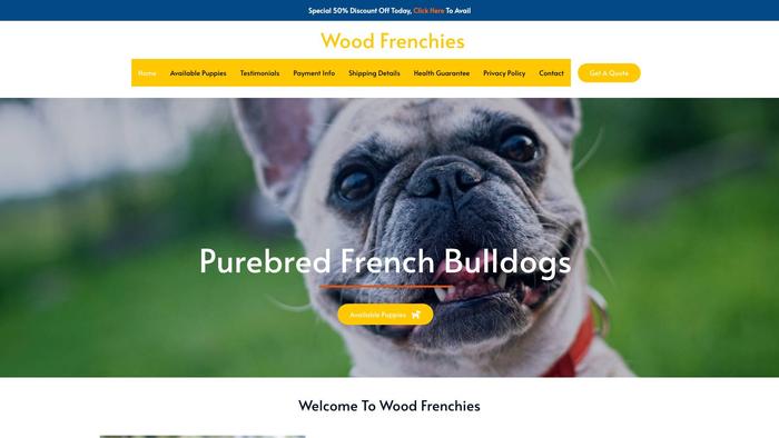 Woodfrenchiess.com - French Bulldog Puppy Scam Review