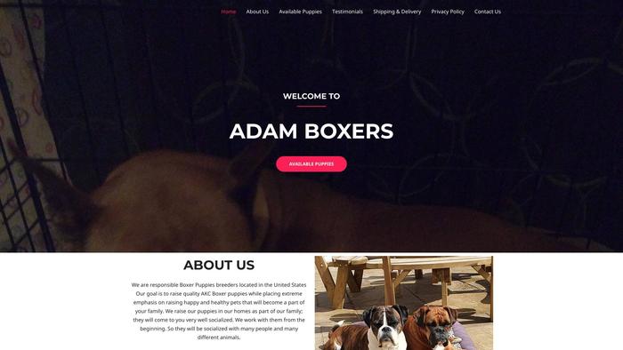 Adamboxers.com - Boxer Puppy Scam Review