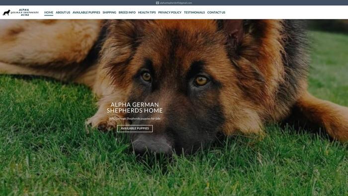 Alphashepherdshome.com - Germanshepherd Puppy Scam Review