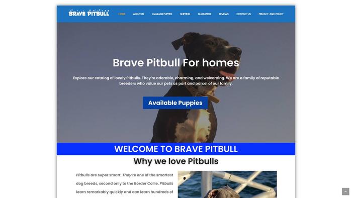 Bravepitbull.com - Pit Bull Puppy Scam Review