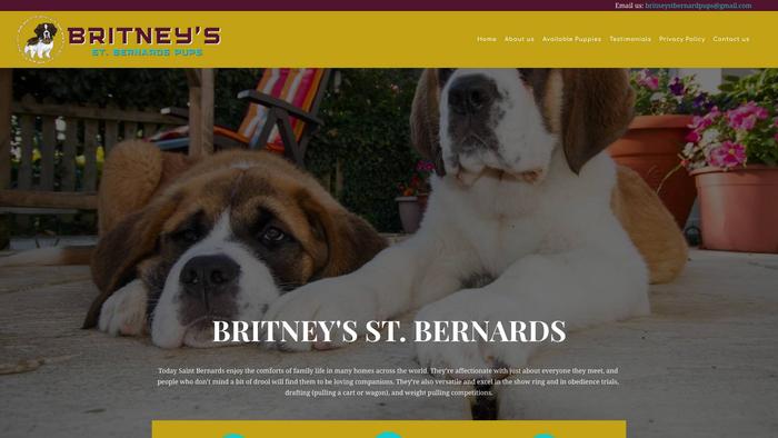 Britneystbernardpups.com - Saint Bernard Puppy Scam Review