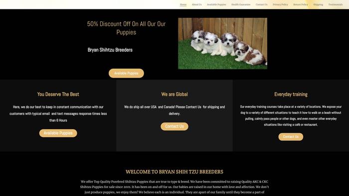 Bryanshihtzubreeders.com - Shihtzu Puppy Scam Review