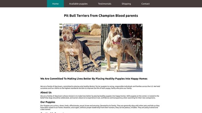 Dejavupitbulls.com - Pit Bull Puppy Scam Review