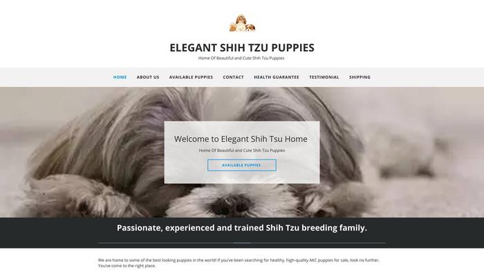 Elgantshihtzupuppies.com - Shihtzu Puppy Scam Review