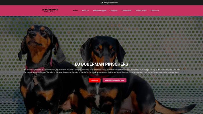 Eudobs.com - Doberman Pinscher Puppy Scam Review