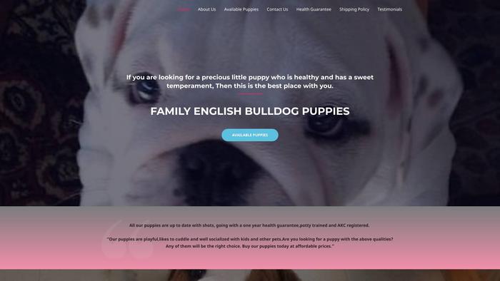 Familyenglishbulldog.com - English Bulldog Puppy Scam Review