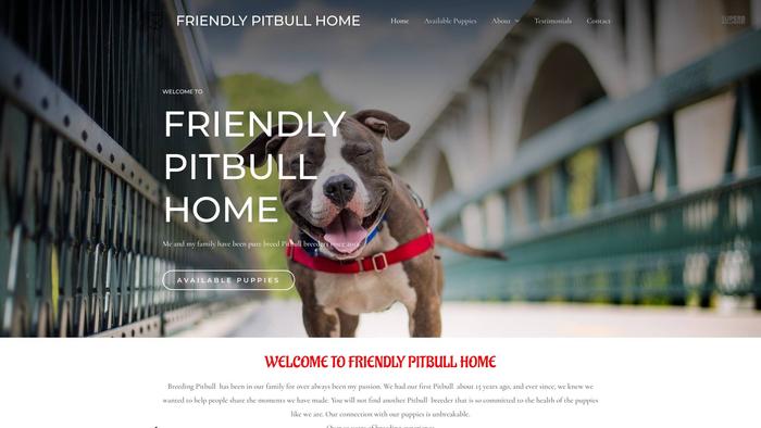 Friendlypitbullhome.com - Pit Bull Puppy Scam Review