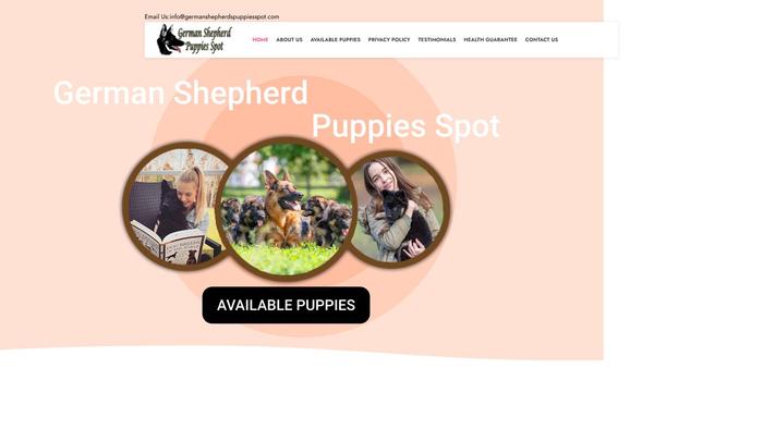 Germanshepherdspuppiesspot.com - Germanshepherd Puppy Scam Review